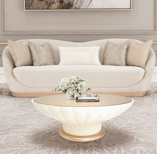 LaRachelle Sofa ICICLE MdChampagne
